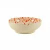 Puglia Handmade Puglia Orange Splatter Bowl 19cm Tableware