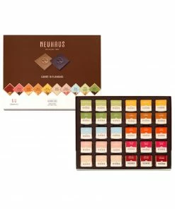 Neuhaus "Carré" 10 Flavour Chocolates - 60 Pieces Ingredients