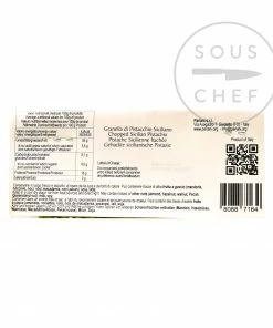 Pariani Chopped Sicilian Pistachio 100g Ingredients