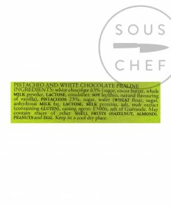 Ingredients Pariani Pistachio And White Chocolate Pralines