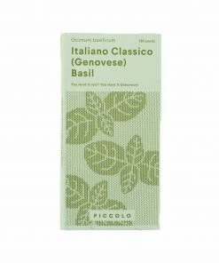 Ingredients Piccolo Genovese Basil Seeds