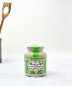 Ingredients Pommery Green Peppercorn Mustard 250g