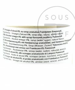 Pommery Raspberry Vinegar 500ml