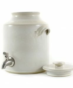 Sauerkraut Pots Cookware Handmade Stoneware Vinaigrier / Kombucha Jar 2.5 Litre