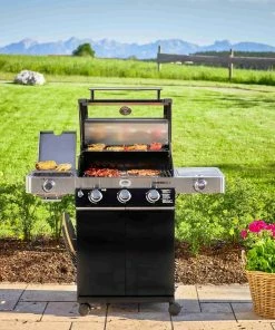 Rosle Videro G3-S Vario+ Gas BBQ Black Cookware