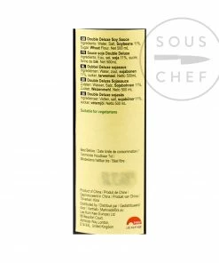 Ingredients Lee Kum Kee Double Deluxe Soy 500ml