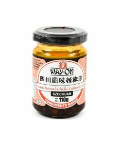 Way-On Sichuan Chilli Oil 110g Ingredients