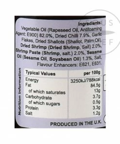 Way-On Chilli Oil With Shrimp 110g