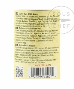 Lee Kum Kee Guilin Chilli Sauce 368g