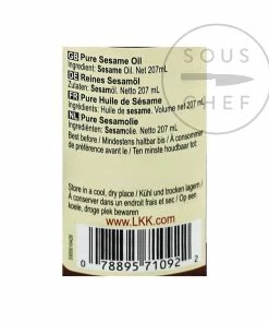 Lee Kum Kee Pure Sesame Oil 207ml Ingredients