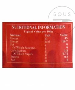 Golden Swan Sliced Bamboo 227g Ingredients