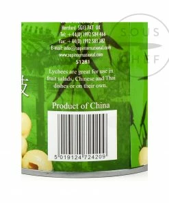 Golden Swan Lychee 565g Ingredients