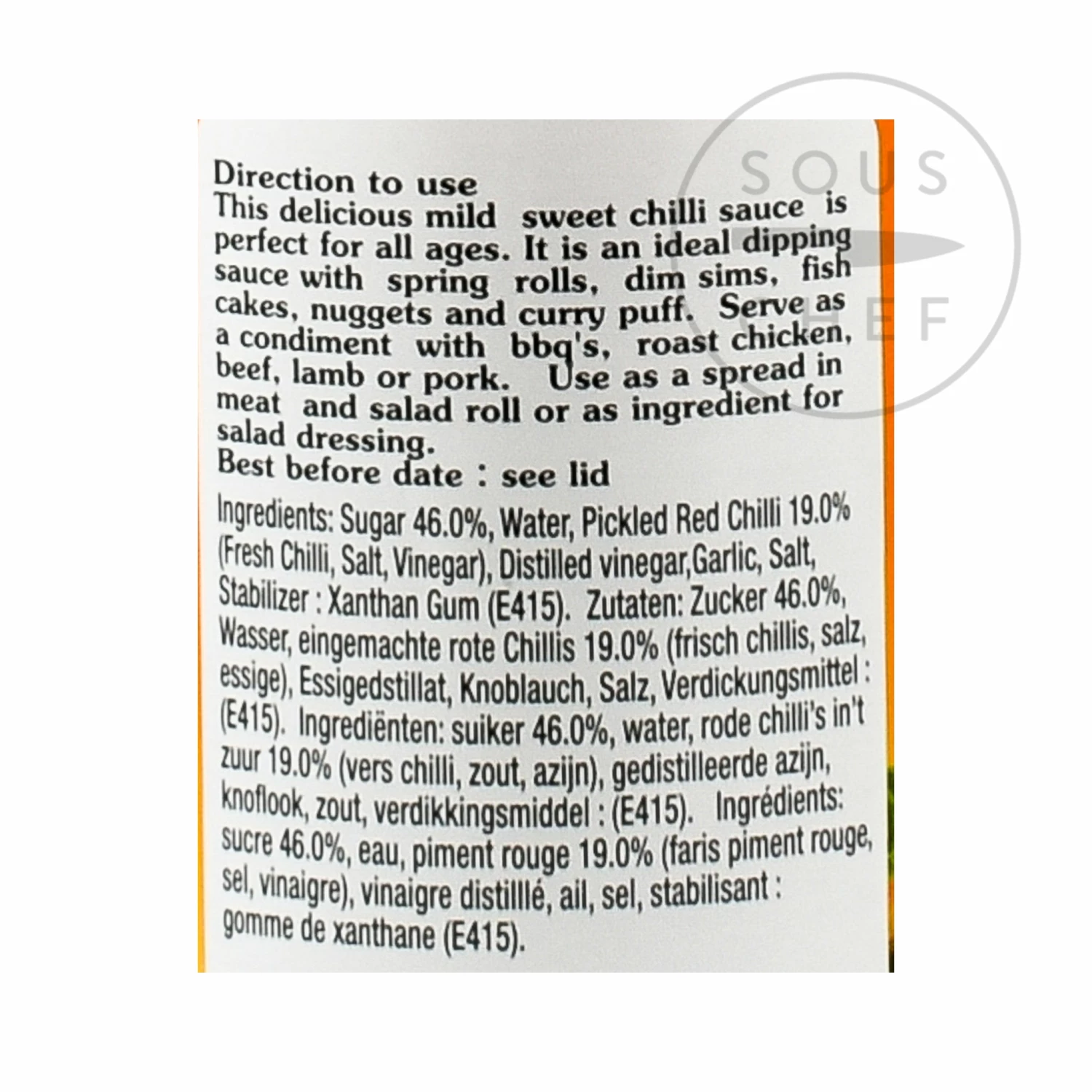 Mae Ploy Sweet Chilli Sauce 730ml