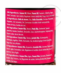 Bolst's Curry Paste Hot 280g Ingredients