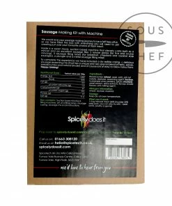 Spicely Does It Sausage Making Kit With Machine Ingredients