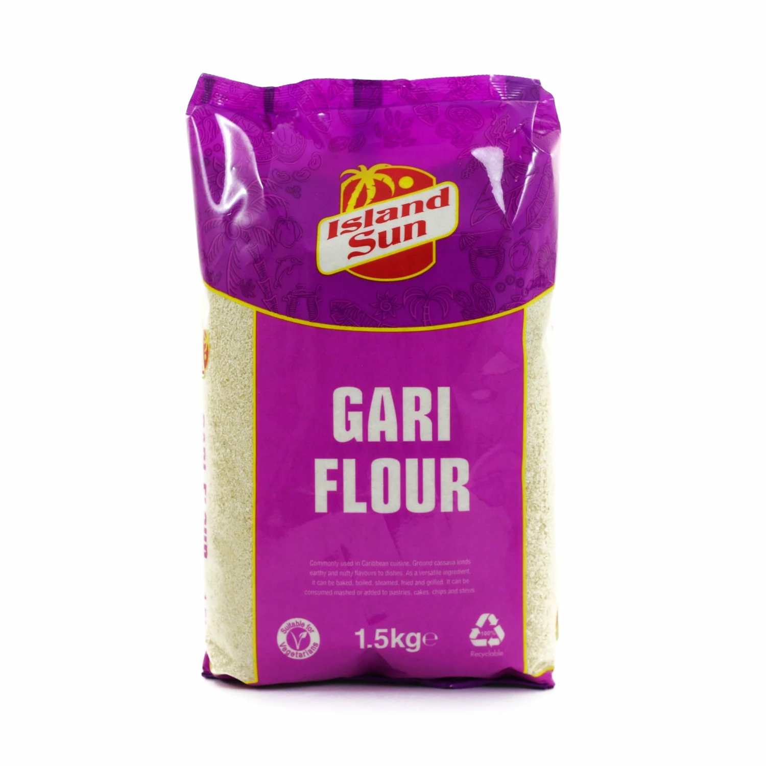 Ingredients Island Sun White Gari 1.5kg