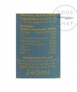 Suma Ingredients Organic Agave Syrup 240ml