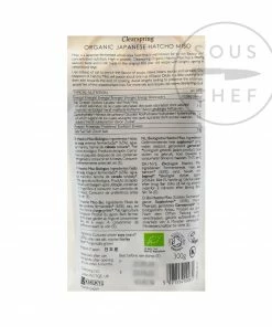 Ingredients Clearspring Organic Hatcho Miso 300g