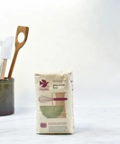 Ingredients Doves Farm Gluten Free Plain White Flour 1kg