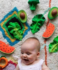 Oli & Carol Gifts Brucy The Broccoli Baby Teething Toy