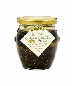 Terra Rossa Zaatar & Pine Nut Sauce 170g Ingredients