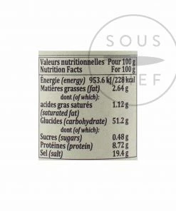 Ingredients Terre Exotique Fresh Salted Black Pepper 50g