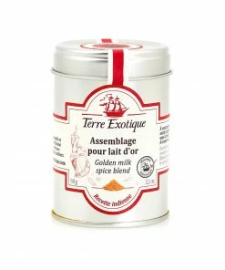 Ingredients Terre Exotique Golden Milk Spice Blend 60g