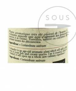 Terre Exotique Organic Coriander Powder 50g Ingredients