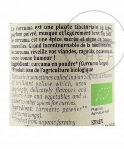 Terre Exotique Organic Turmeric Powder 60g