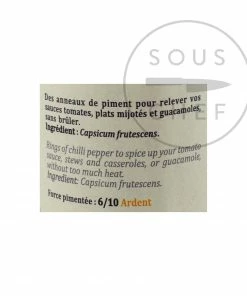 Terre Exotique Rings Of Fire Chilli Pepper 15g