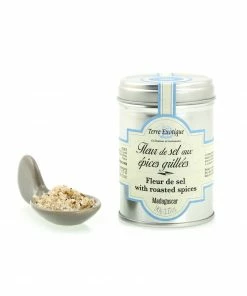 Terre Exotique Fleur De Sel With Roasted Spices 90g Ingredients