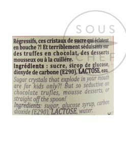 Terre Exotique Sparkling Sugar 100g (Popping Candy)