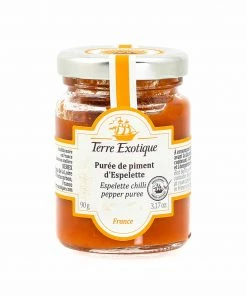 Terre Exotique Espelette Chilli Pepper Puree 90g Ingredients