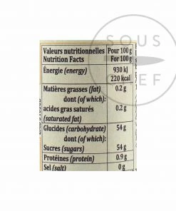 Ingredients Terre Exotique Fig Chutney With Penja Pepper 100g