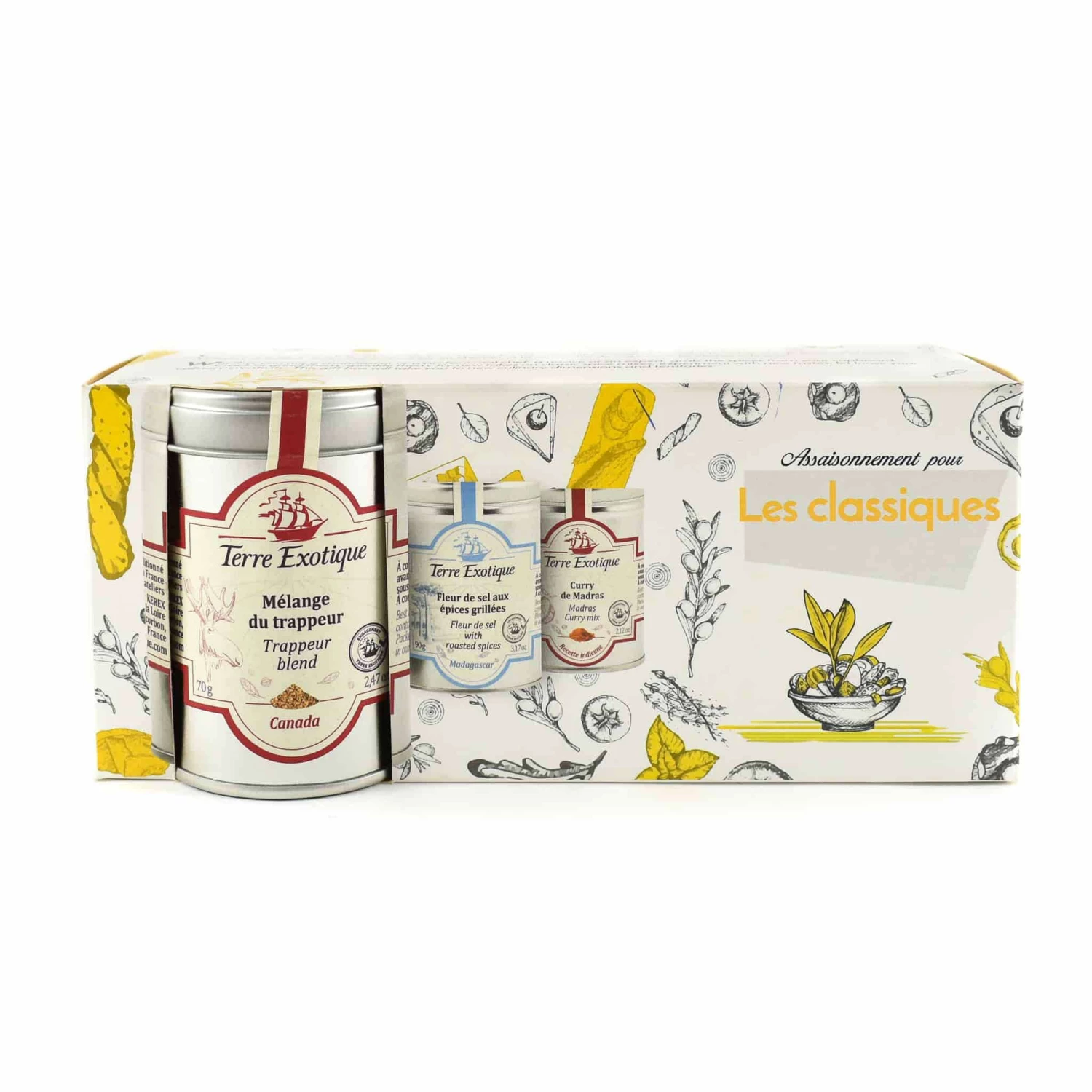 Ingredients Terre Exotique Salads And Veggies Seasoning Box Set