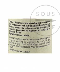 Terre Exotique Verbena Berry 60g Ingredients