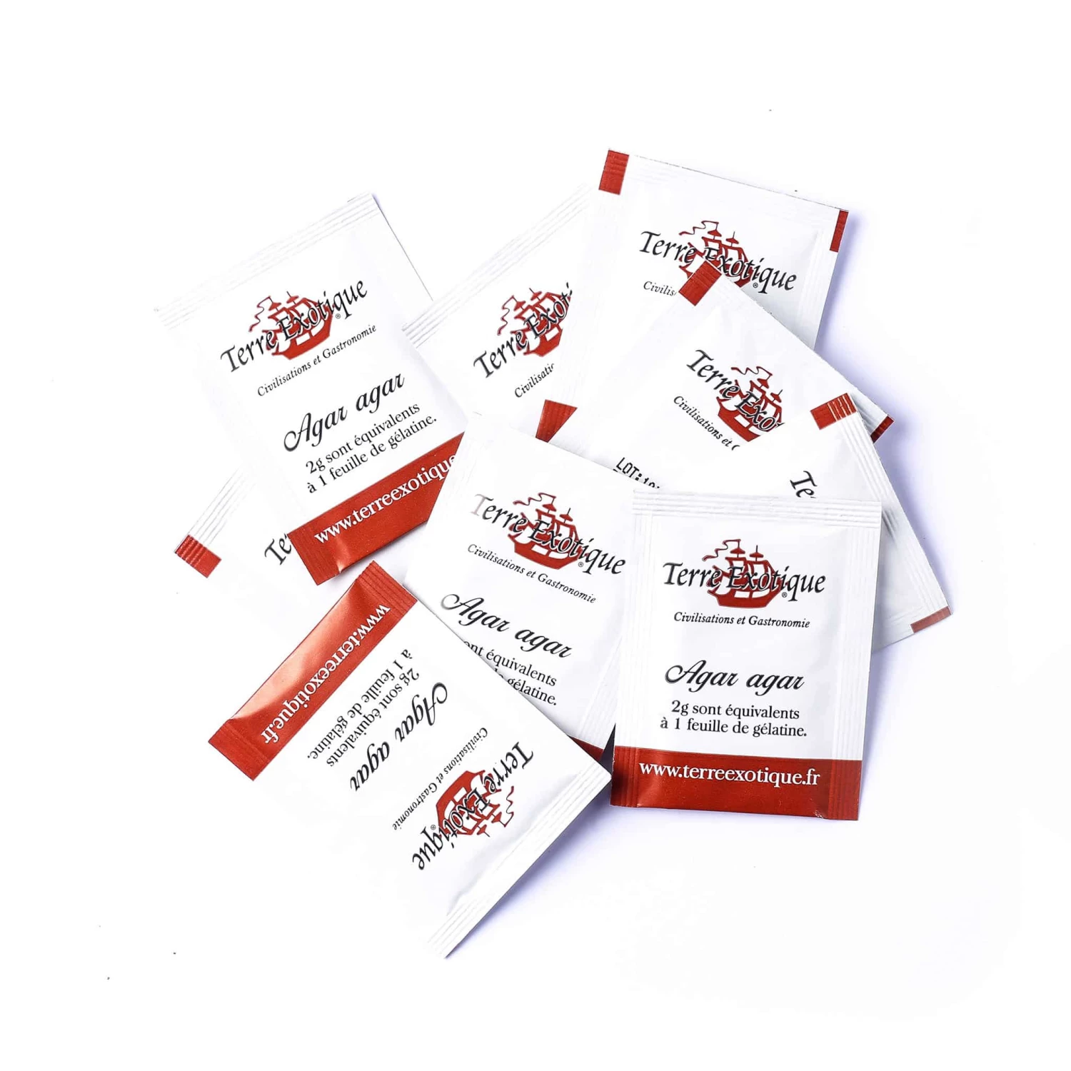 Terre Exotique Agar Agar Powder 24g (2g Bags X 12)