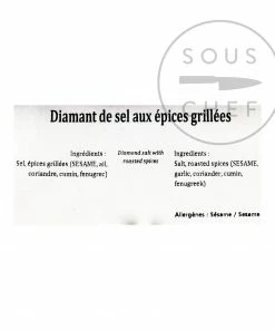 Ingredients Terre Exotique Diamond Salt With Roasted Spices 1kg
