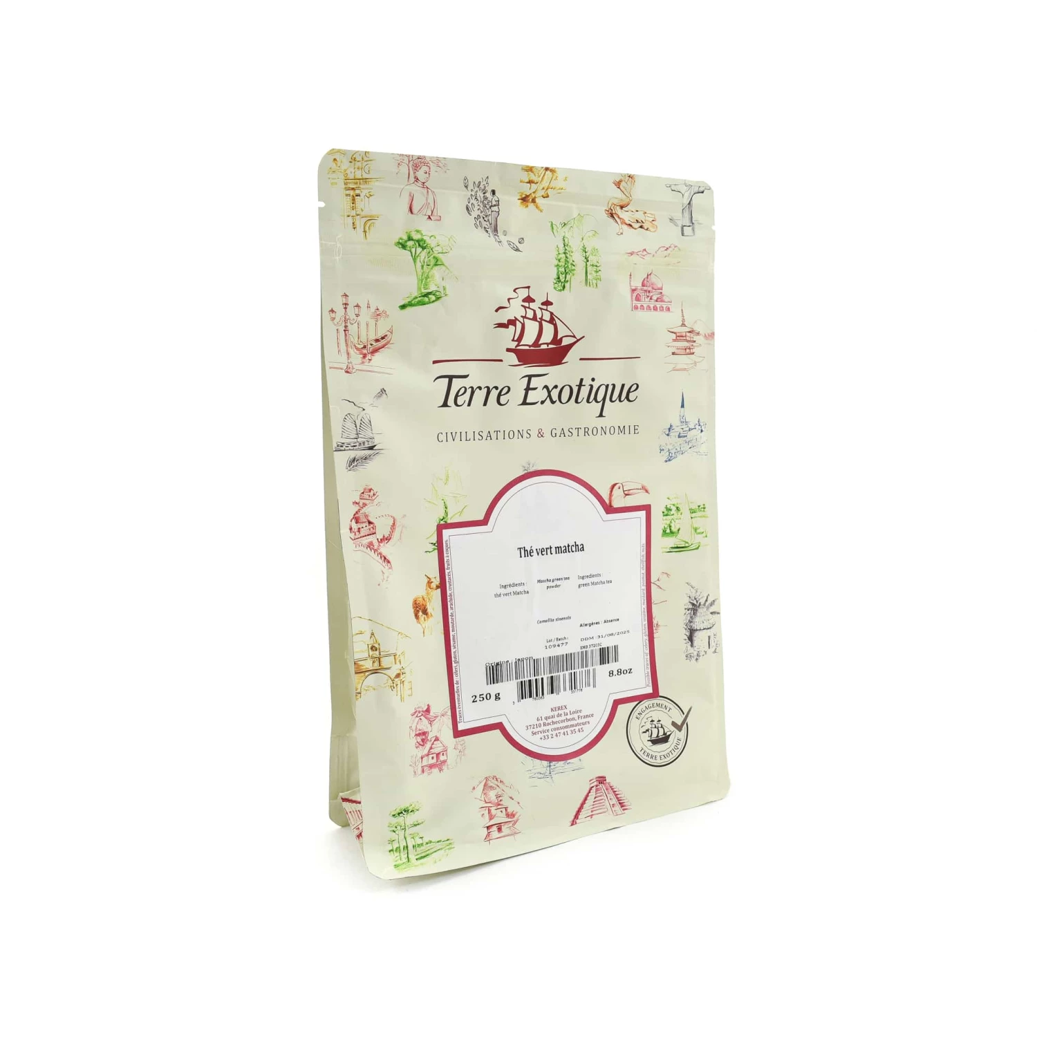 Terre Exotique Matcha Green Tea Powder 250g