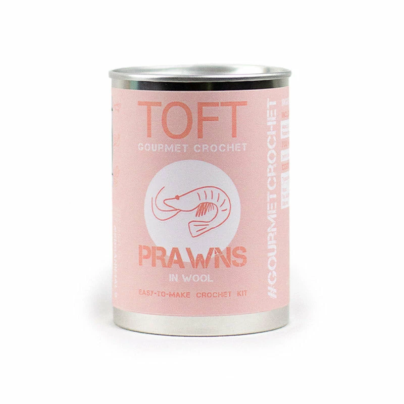 Toft Prawns In A Tin Gourmet Crochet Kit