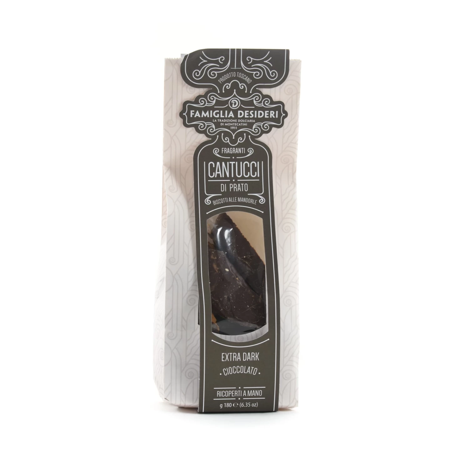 Desideri Chocolate Covered Cantuccini Di Prato 180g Ingredients