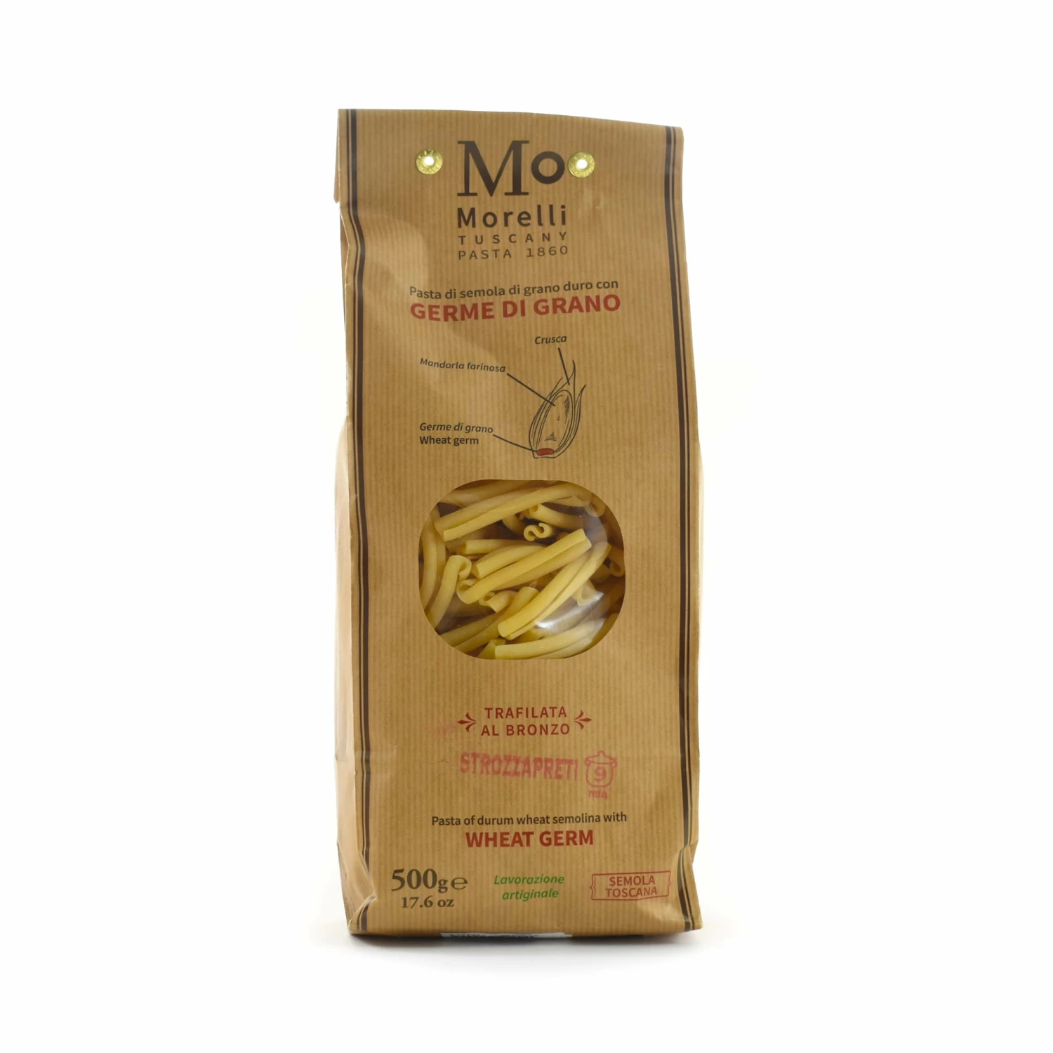 Morelli Strozzapreti 500g Ingredients