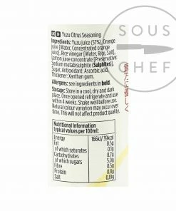 Yutaka Yuzu Citrus Sauce 100ml