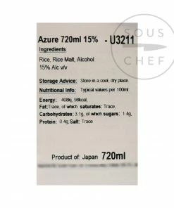 Tosatsuru Azure Sake 720ml