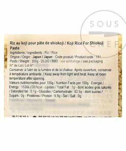 Japanese Ingredients Koji Rice For Shiokoji 300g