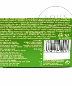 Ingredients Willie's Cacao Ginger Lime Dark Chocolate 50g