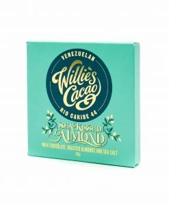 Willie's Cacao Sea Kissed Almond 44% Milk Chocolate 50g