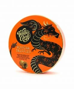 Willie's Cacao Liquid Centre Hojicha Truffles 110g Ingredients