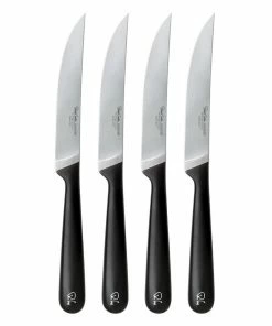 Robert Welch Signature Plain Edged Steak Knives X4 Cookware