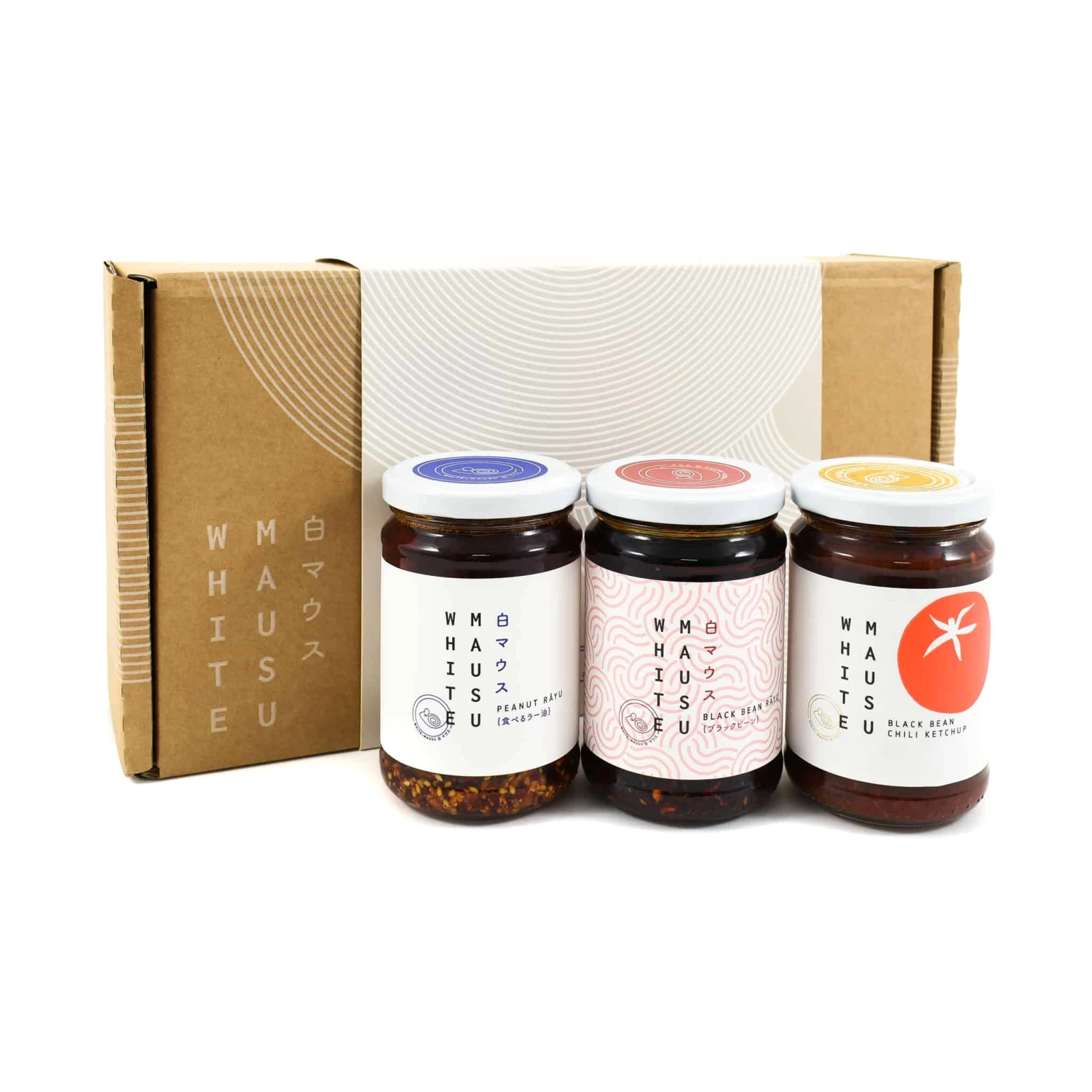 Ingredients White Mausu Chilli Sauce Box Set